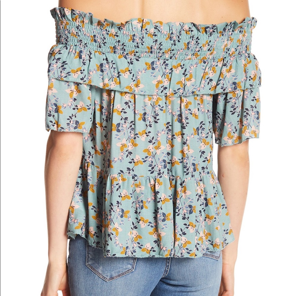 🔥Arabella green new romantic flo top.🔥 - Picture 2 of 8
